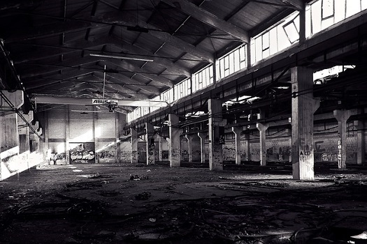 picture of an abandoned factory