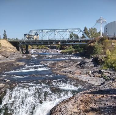 a picture of Spokane River in Riverfront Park